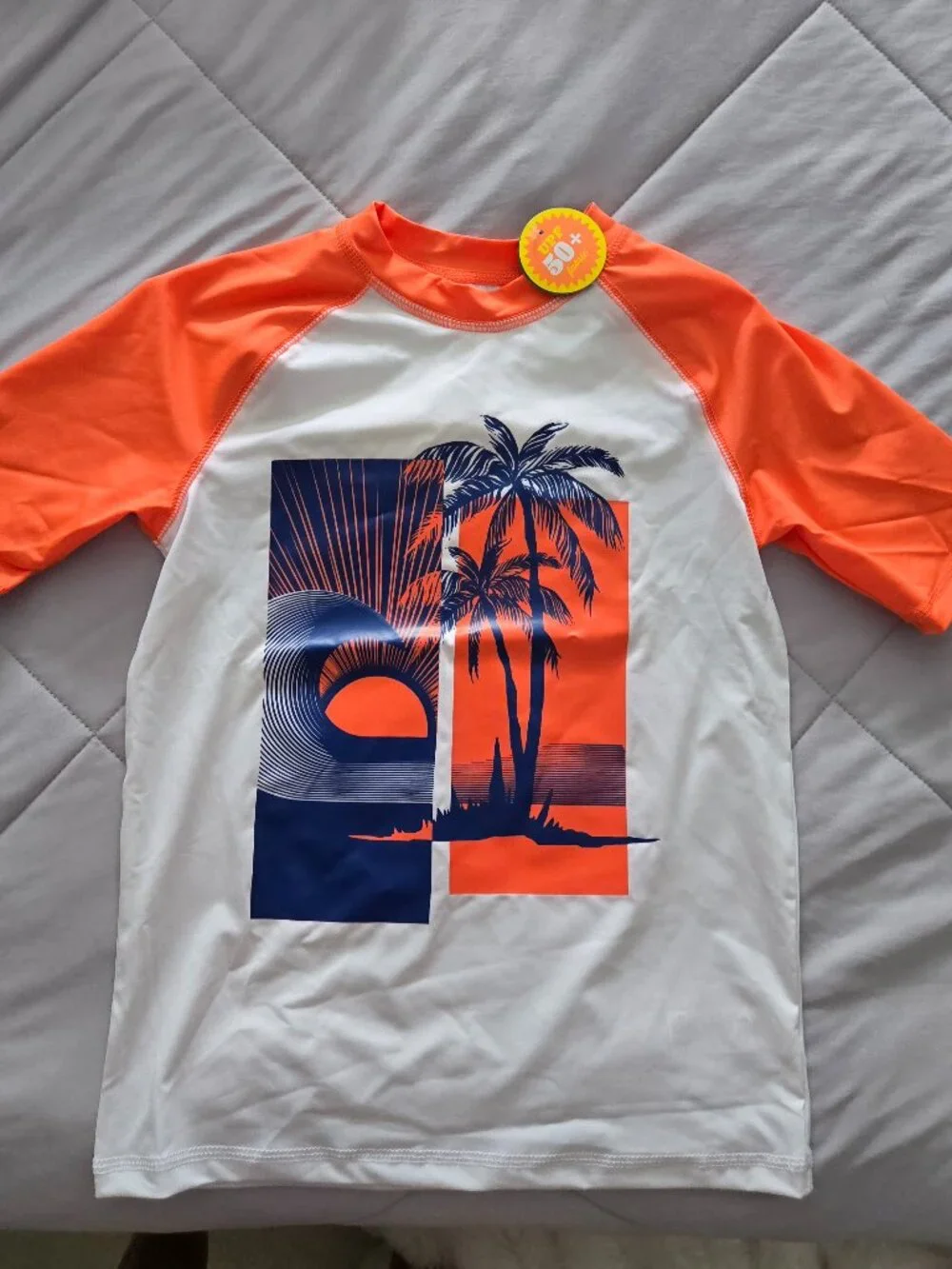 NWT boys swim shirt